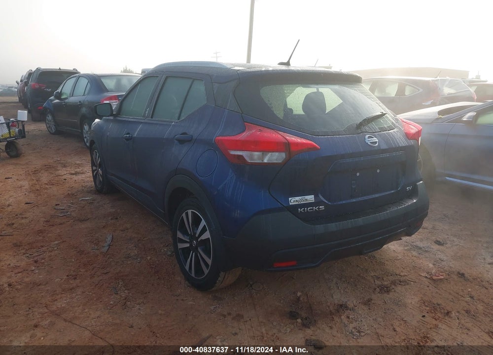2019 NISSAN KICKS SV VIN: 3N1CP5CU7KL518703