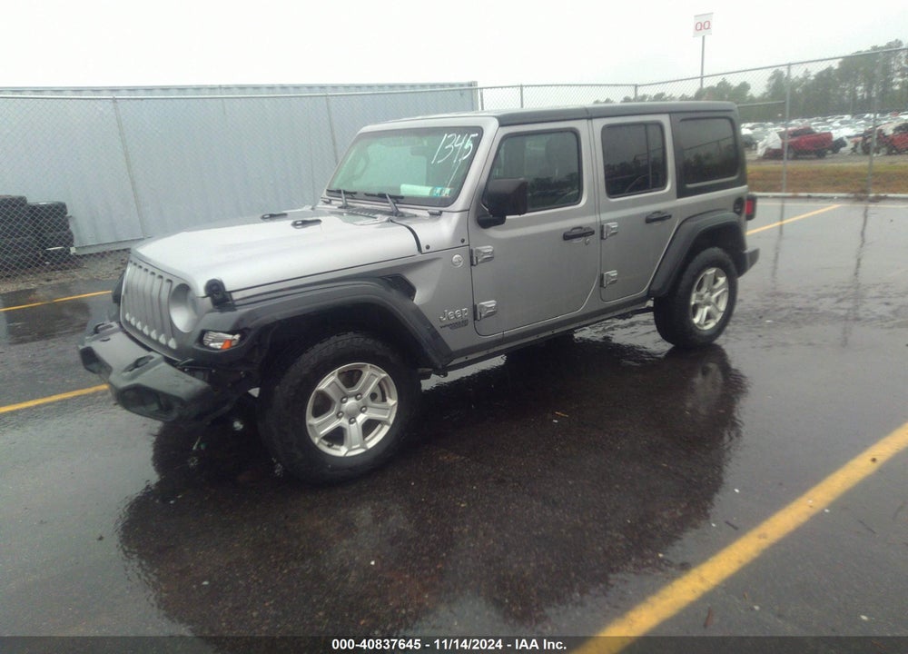 2020 JEEP WRANGLER UNLIMITED SPORT S 4X4 VIN: 1C4HJXDG7LW200634