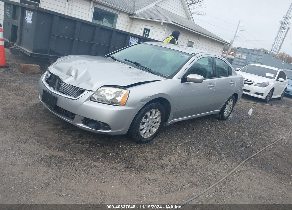 2012 MITSUBISHI GALANT FE VIN: 4A32B2FF4CE025210