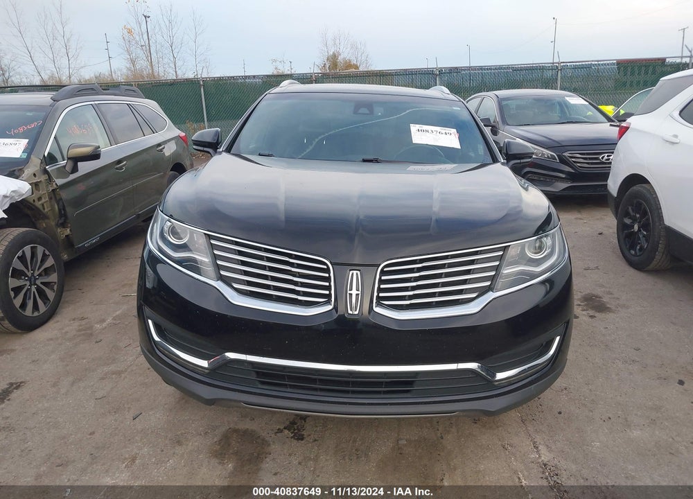 2017 LINCOLN MKX RESERVE VIN: 2LMPJ8LR6HBL43488