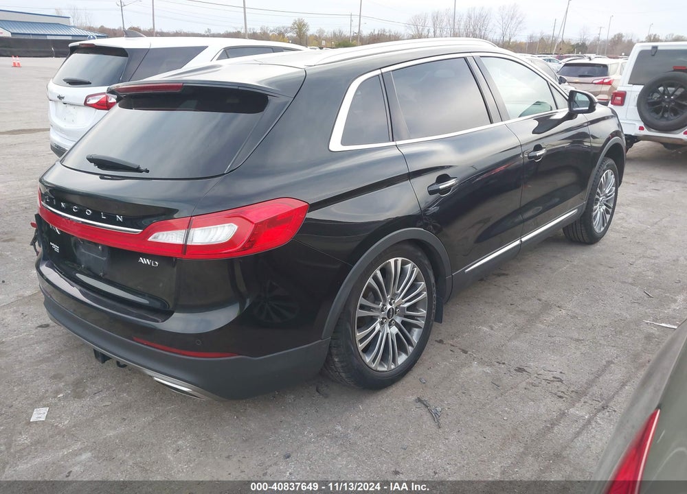2017 LINCOLN MKX RESERVE VIN: 2LMPJ8LR6HBL43488