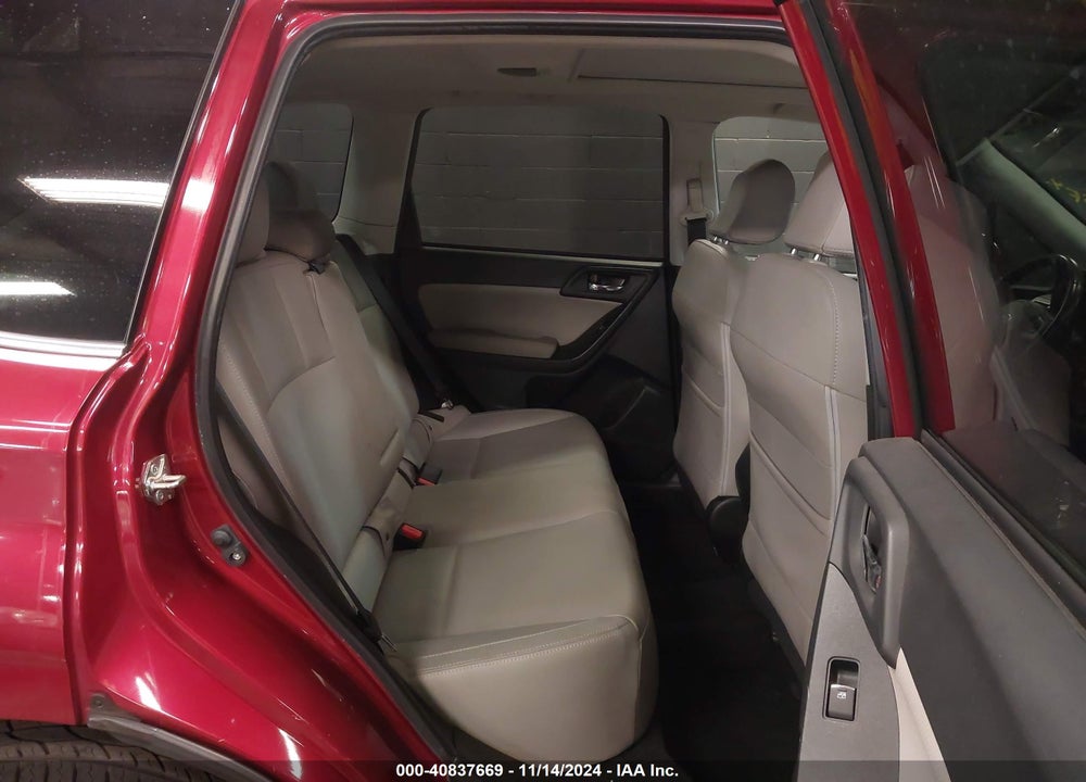 2018 SUBARU FORESTER 2.5I LIMITED VIN: JF2SJAJC2JH605579