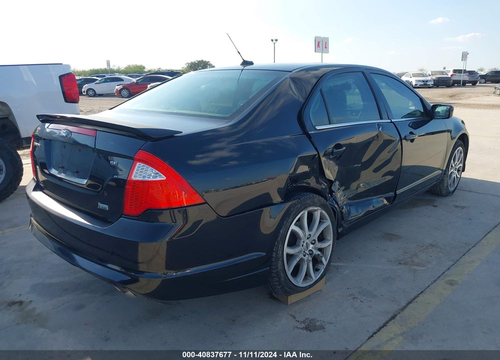 2010 FORD FUSION SE VIN: 3FAHP0HG2AR422925