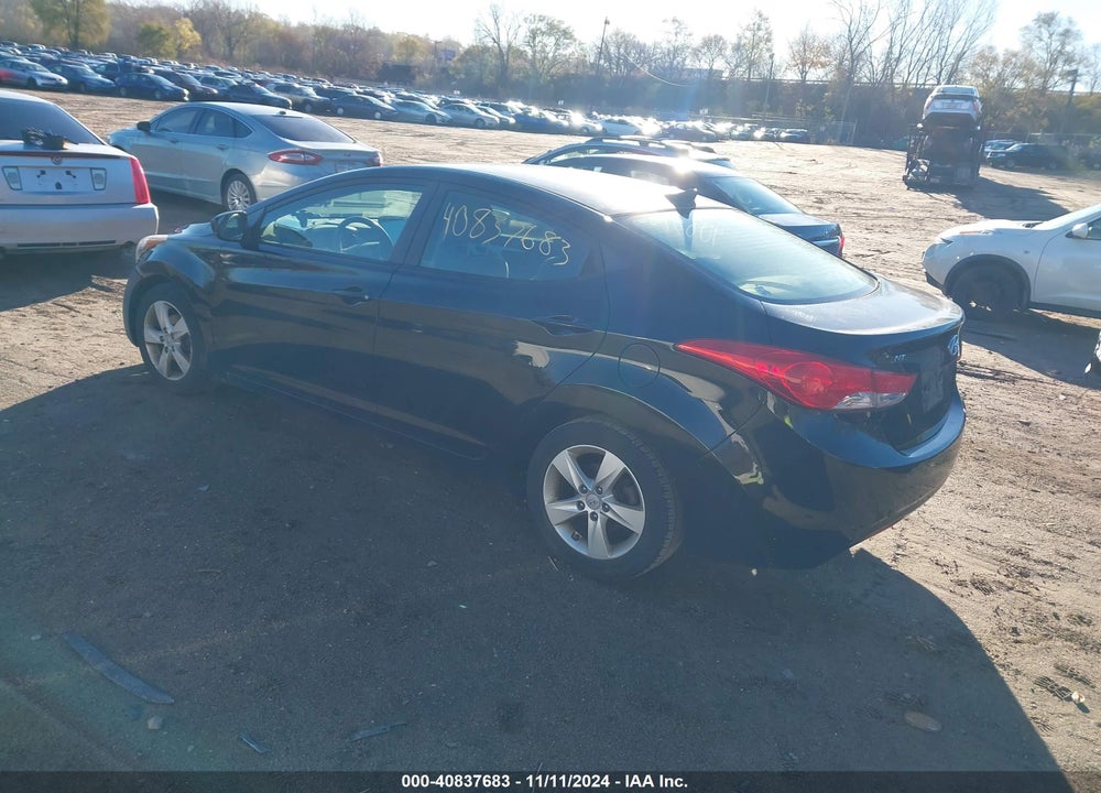2012 HYUNDAI ELANTRA GLS VIN: 5NPDH4AE4CH065999