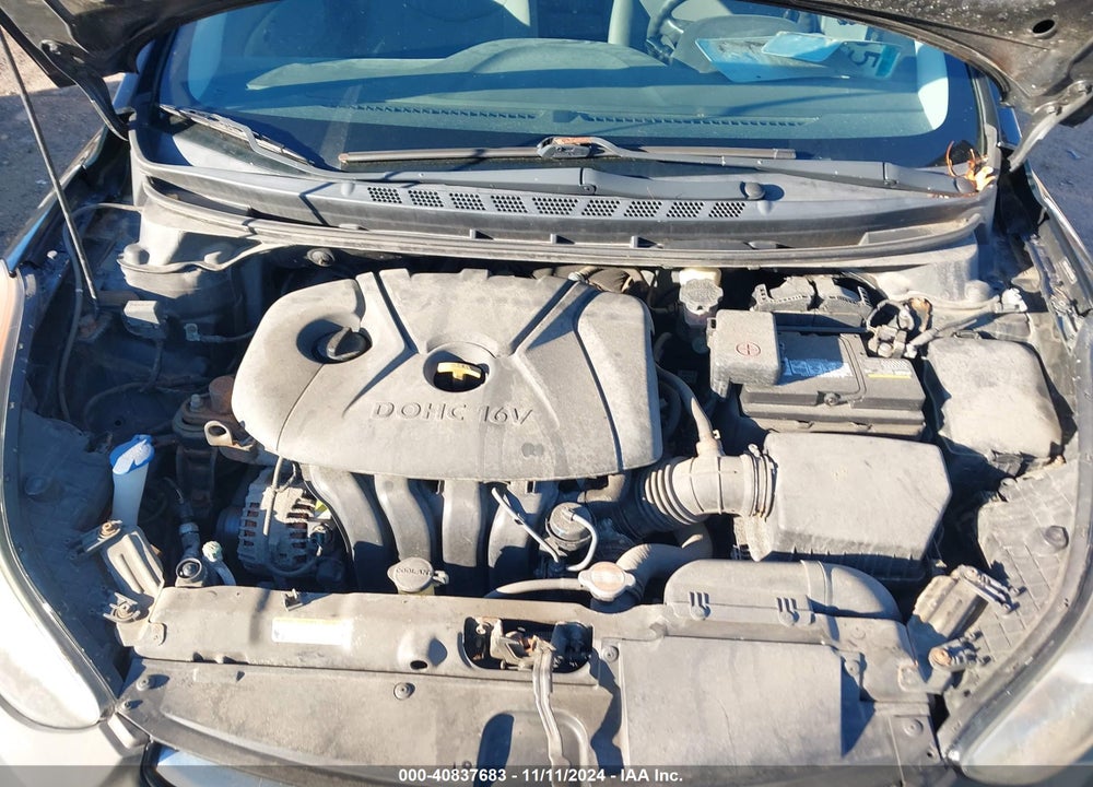 2012 HYUNDAI ELANTRA GLS VIN: 5NPDH4AE4CH065999