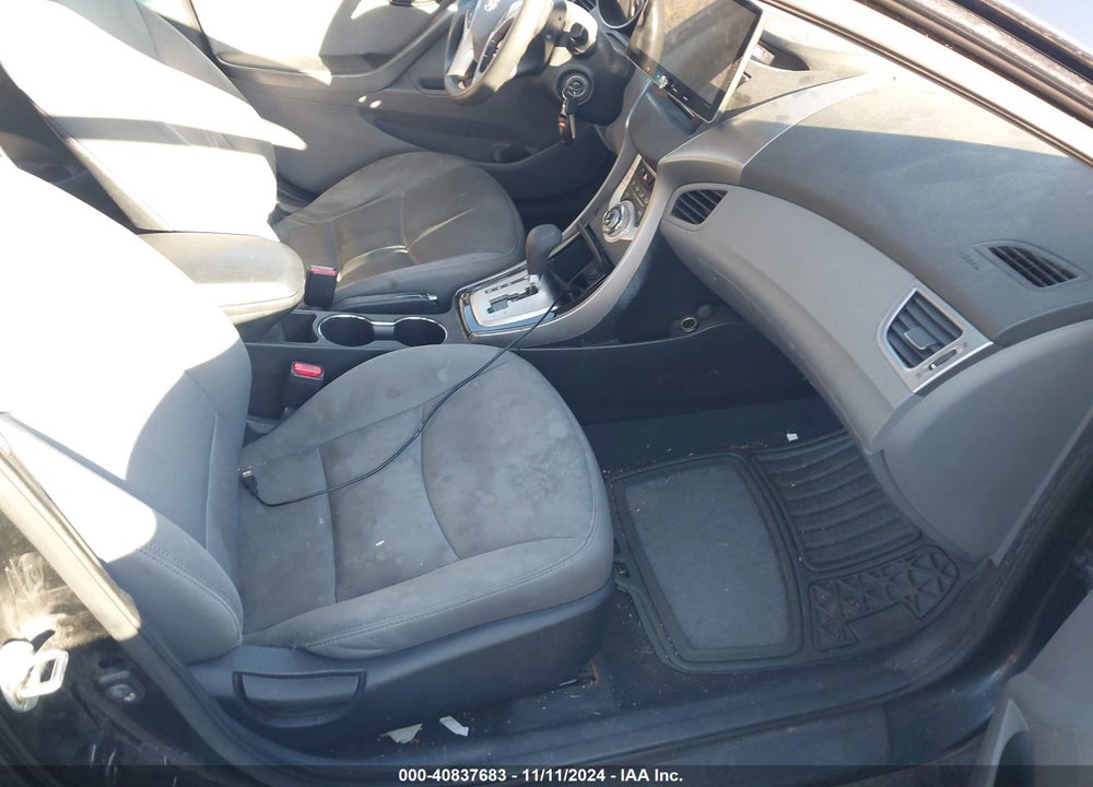 2012 HYUNDAI ELANTRA GLS VIN: 5NPDH4AE4CH065999
