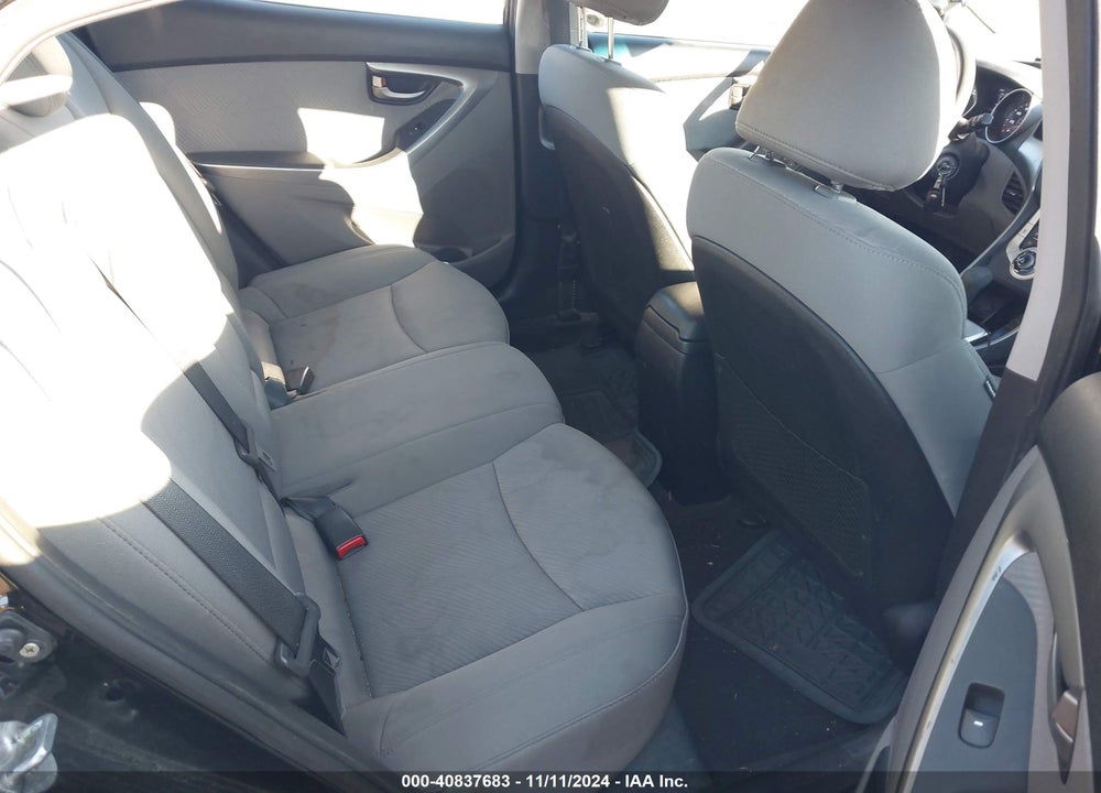2012 HYUNDAI ELANTRA GLS VIN: 5NPDH4AE4CH065999
