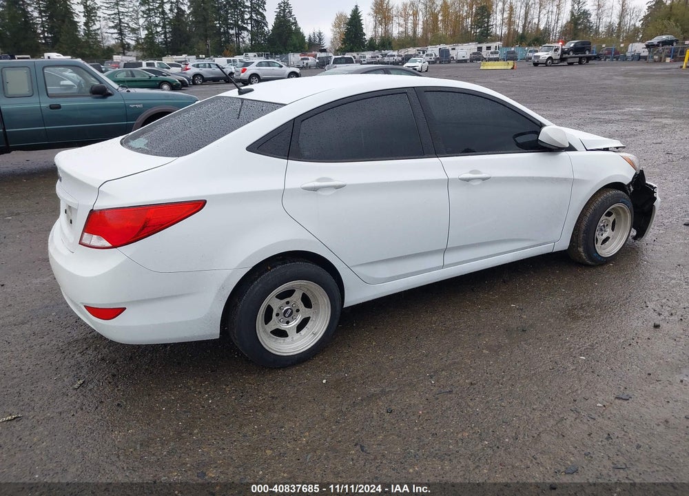 2016 HYUNDAI ACCENT SE VIN: KMHCT4AE2GU117258