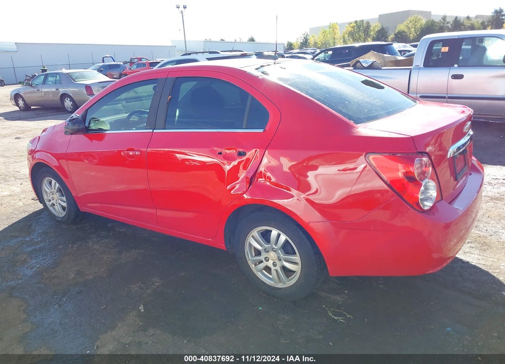 2015 CHEVROLET SONIC LT AUTO VIN: 1G1JC5SHXF4165172