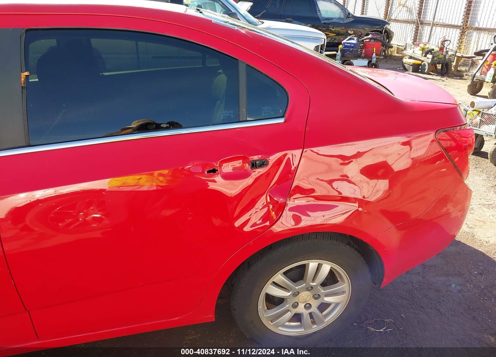 2015 CHEVROLET SONIC LT AUTO VIN: 1G1JC5SHXF4165172