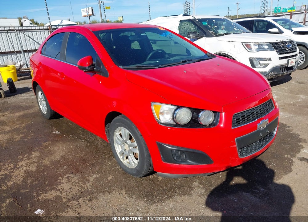 2015 CHEVROLET SONIC LT AUTO VIN: 1G1JC5SHXF4165172