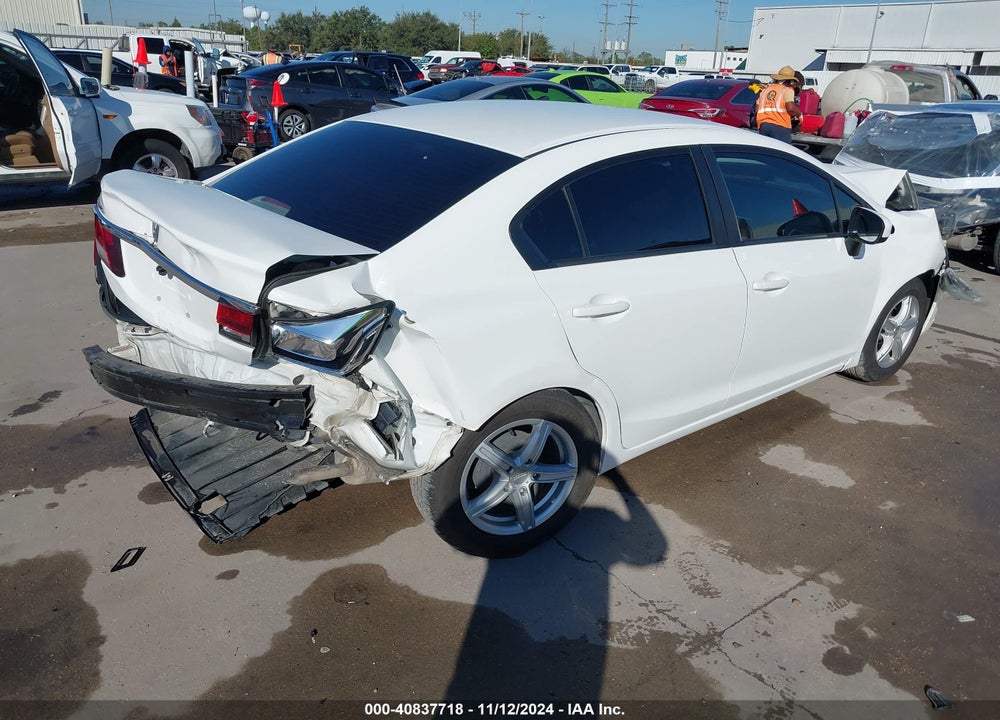 2014 HONDA CIVIC LX VIN: 19XFB2F58EE241161