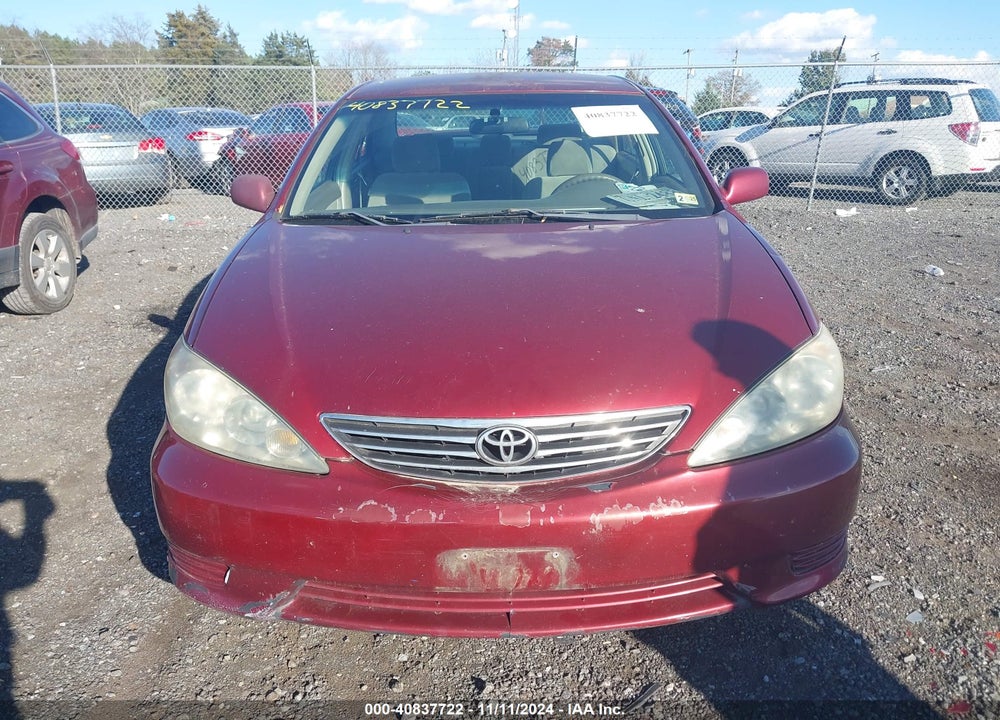 2005 TOYOTA CAMRY LE VIN: 4T1BE30K85U022370