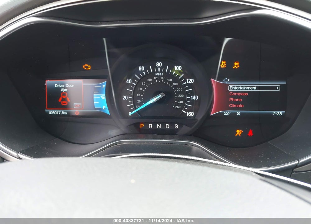 2015 FORD FUSION SE VIN: 3FA6P0H93FR220840