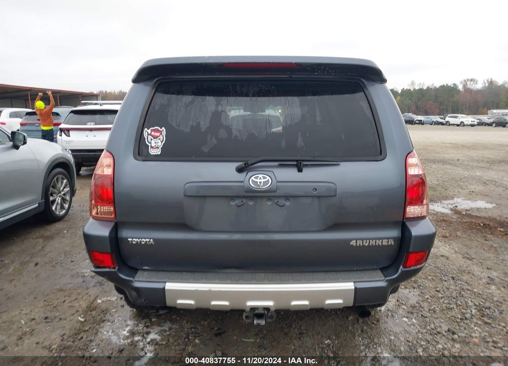 2004 TOYOTA 4RUNNER LIMITED V6 VIN: JTEBU17RX40024489