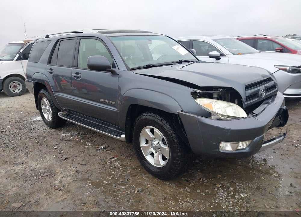 2004 TOYOTA 4RUNNER LIMITED V6 VIN: JTEBU17RX40024489