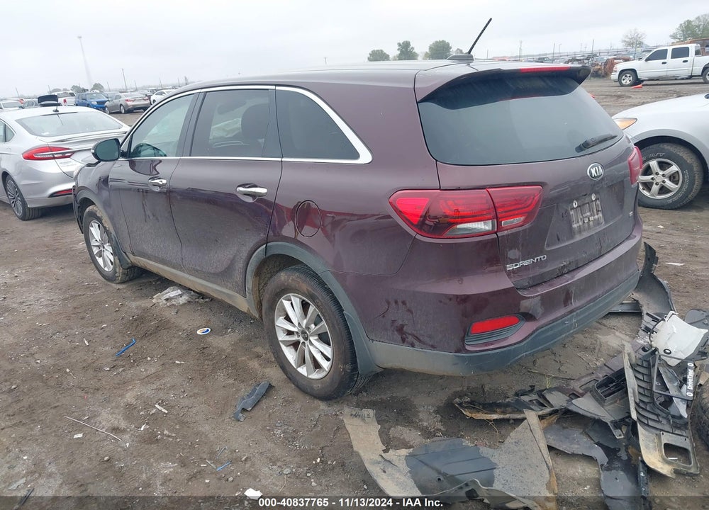 2019 KIA SORENTO VIN: 5XYPG4A3XKG553777