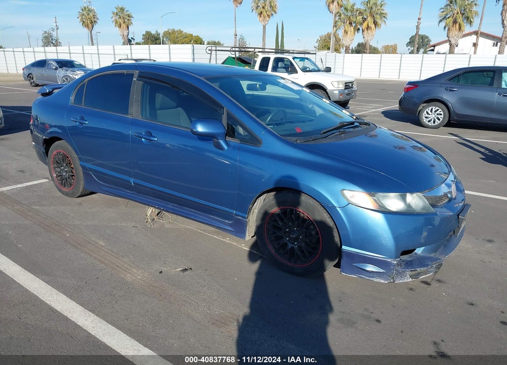 2010 HONDA CIVIC LX VIN: 19XFA1F55AE042236