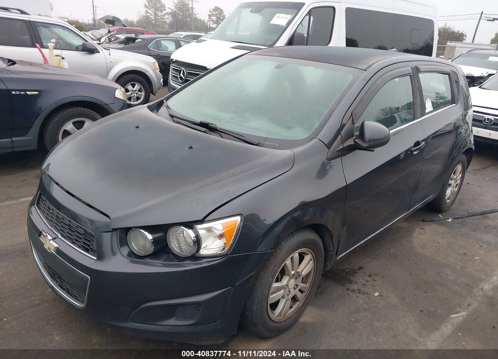 2014 CHEVROLET SONIC LT AUTO VIN: 1G1JC6SBXE4124458