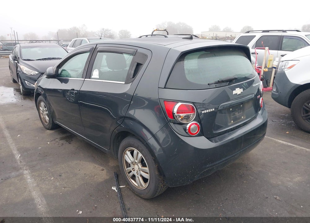 2014 CHEVROLET SONIC LT AUTO VIN: 1G1JC6SBXE4124458