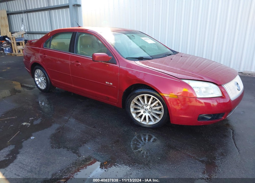 2007 PREMIER MERCURY MILAN I4 VIN: 3MEHM08Z37R672668