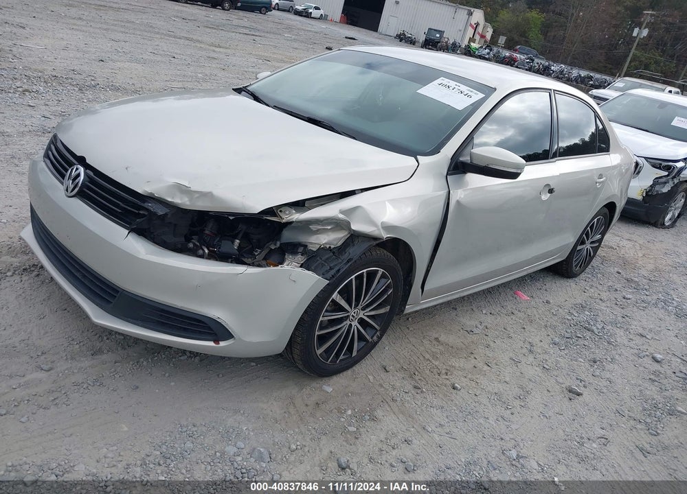 2011 VOLKSWAGEN JETTA 2.5L SE VIN: 3VWDX7AJ4BM368160
