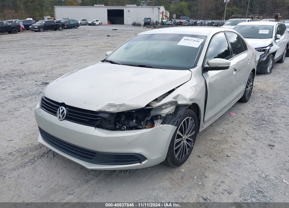 2011 VOLKSWAGEN JETTA 2.5L SE VIN: 3VWDX7AJ4BM368160