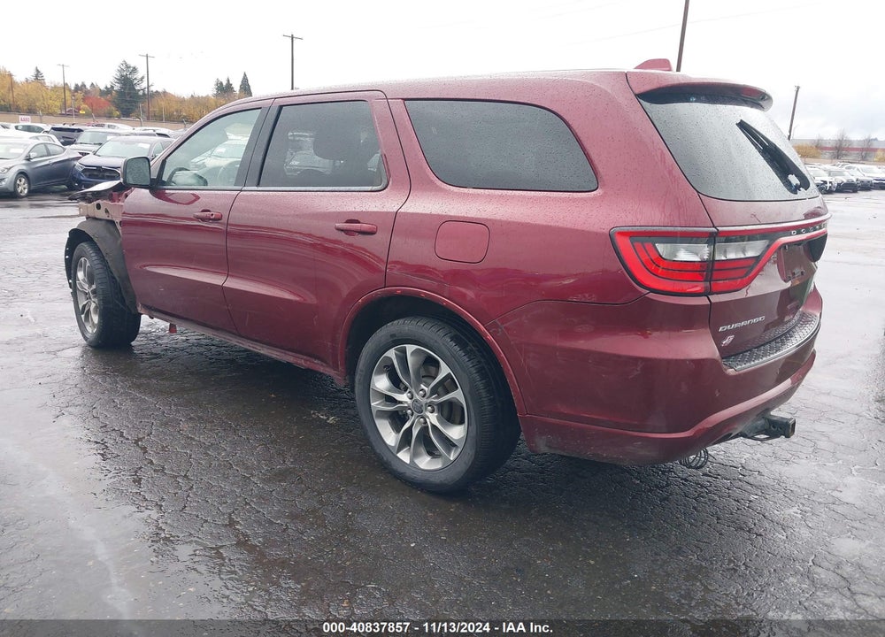 2019 DODGE DURANGO R/T AWD VIN: 1C4SDJCT3KC744766