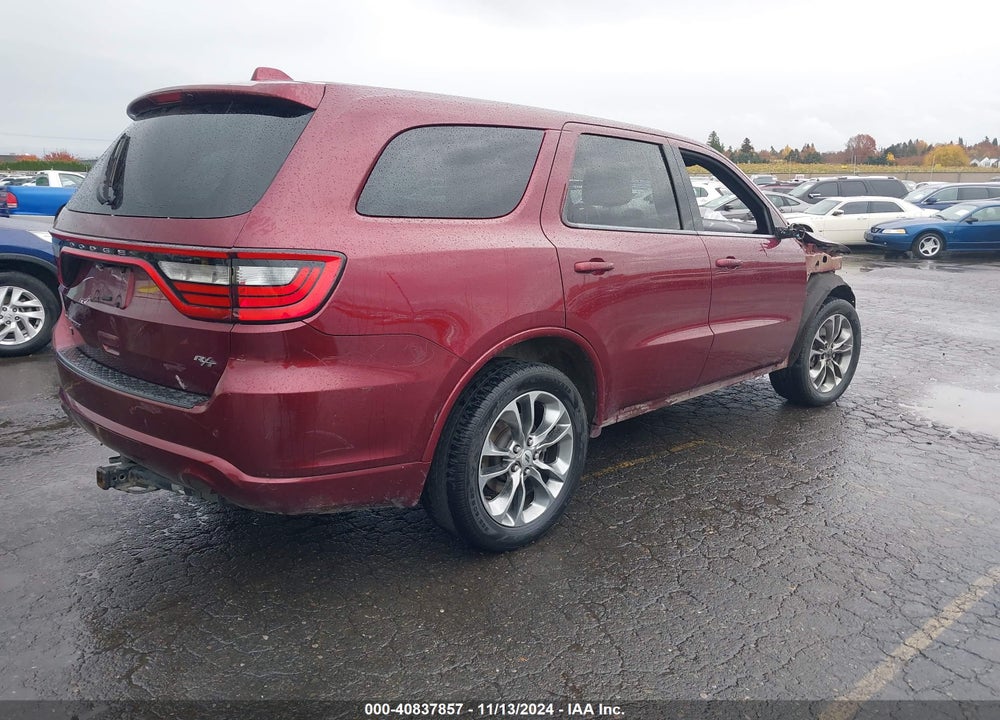 2019 DODGE DURANGO R/T AWD VIN: 1C4SDJCT3KC744766