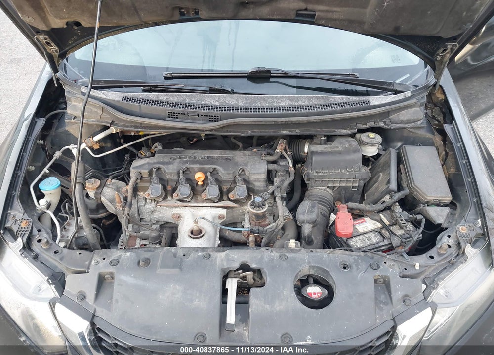 2013 HONDA CIVIC LX VIN: 19XFB2F50DE000418