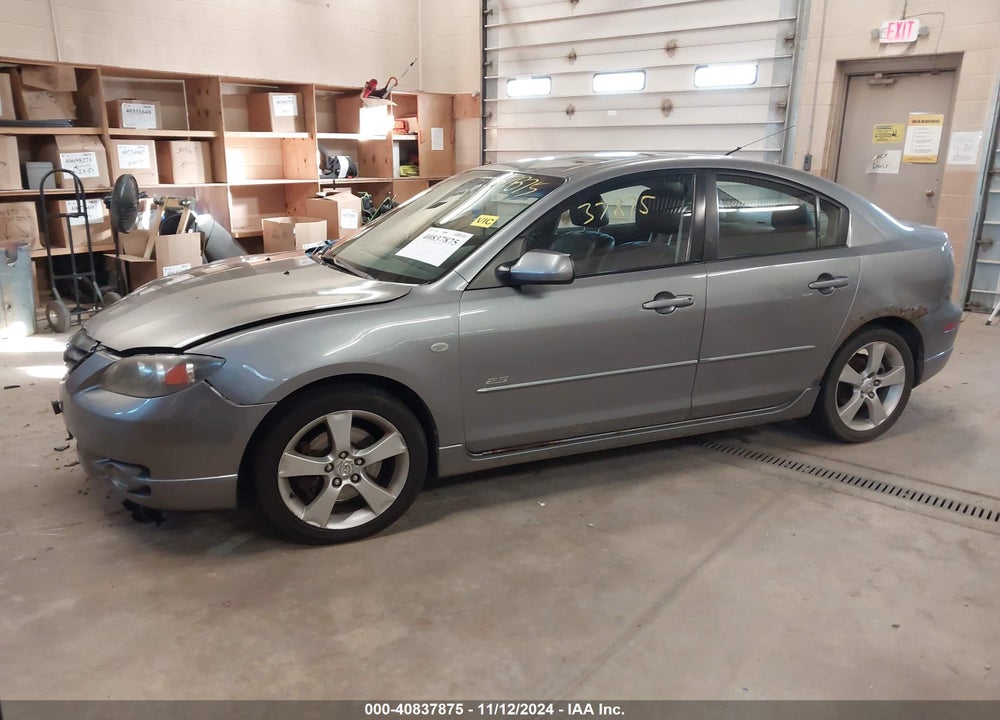 2005 MAZDA 3 S VIN: JM1BK323251275012