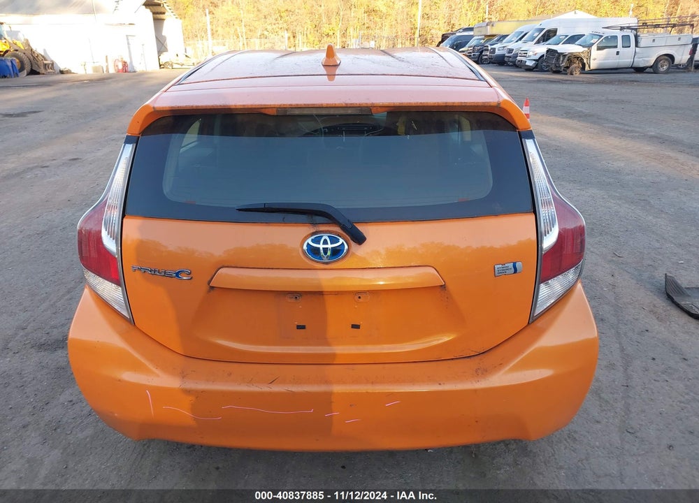 2015 TOYOTA PRIUS C ONE VIN: JTDKDTB3XF1114774