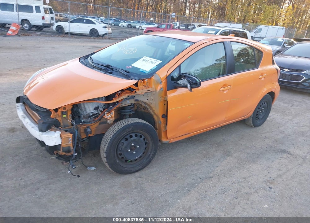 2015 TOYOTA PRIUS C ONE VIN: JTDKDTB3XF1114774
