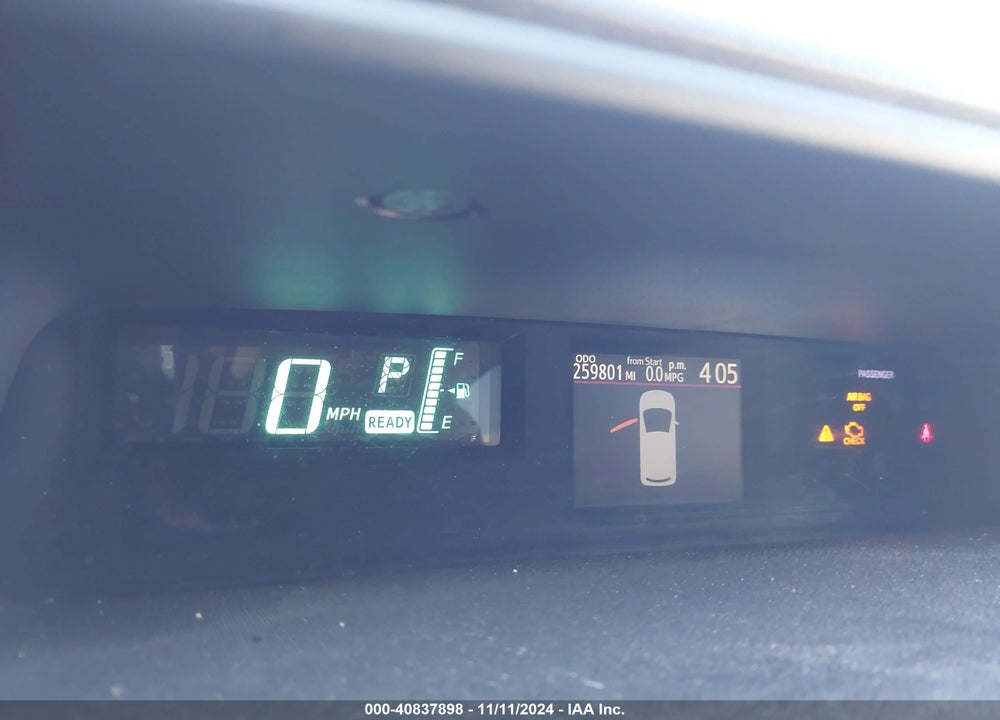 2012 TOYOTA PRIUS C FOUR VIN: JTDKDTB32C1021968
