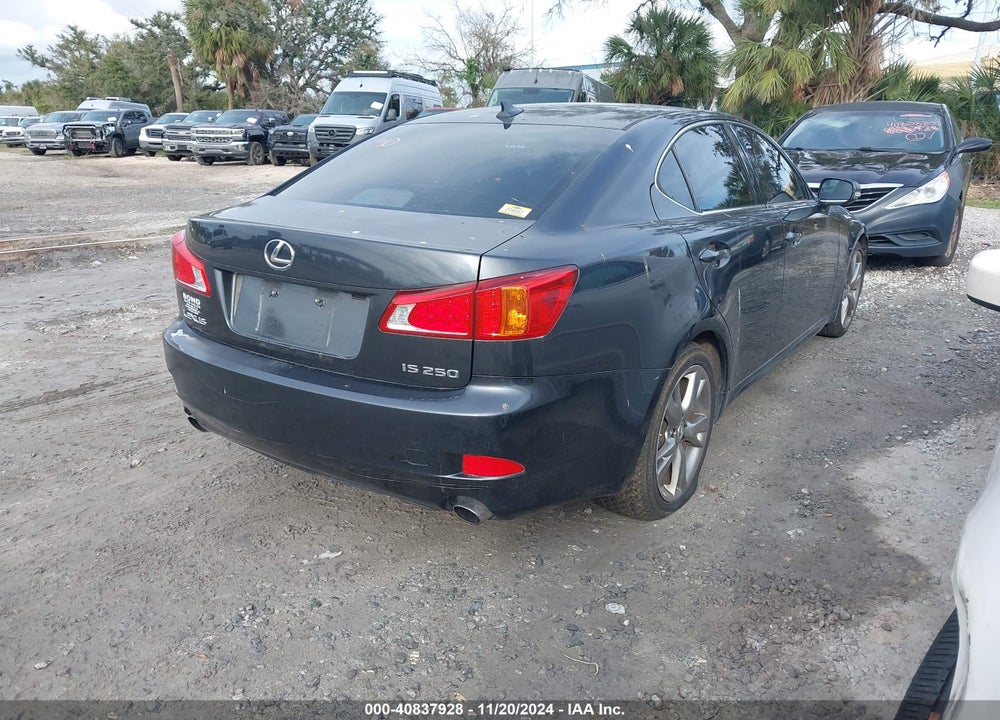 2010 LEXUS IS 250 VIN: JTHBF5C24A5110568