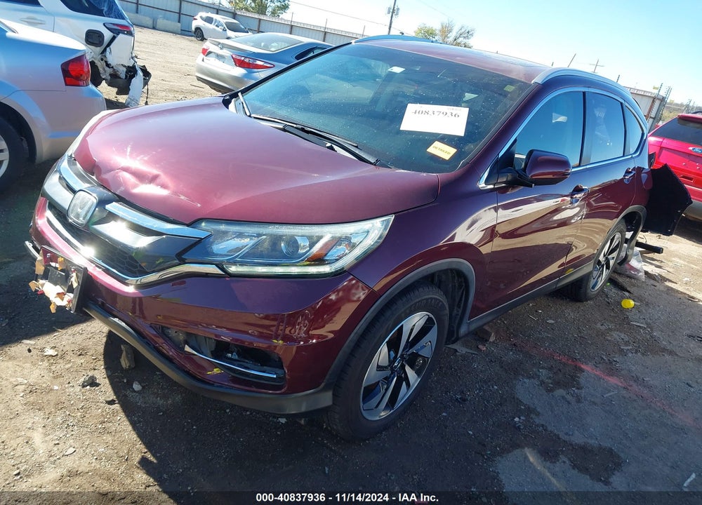 2016 HONDA CR-V TOURING VIN: 5J6RM4H91GL083818