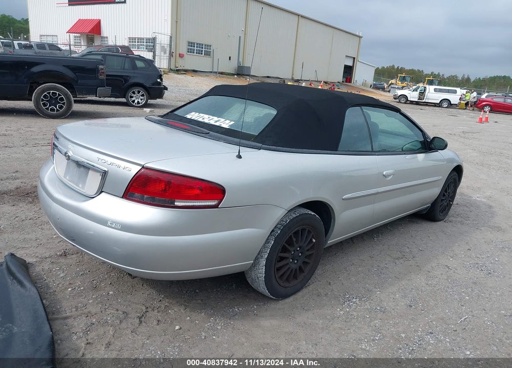 2005 CHRYSLER SEBRING TOURING VIN: 1C3EL55R55N705358