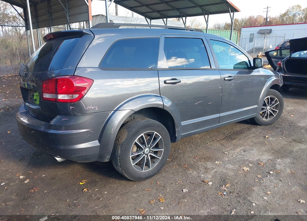2018 DODGE JOURNEY SE AWD VIN: 3C4PDDAG1JT478065