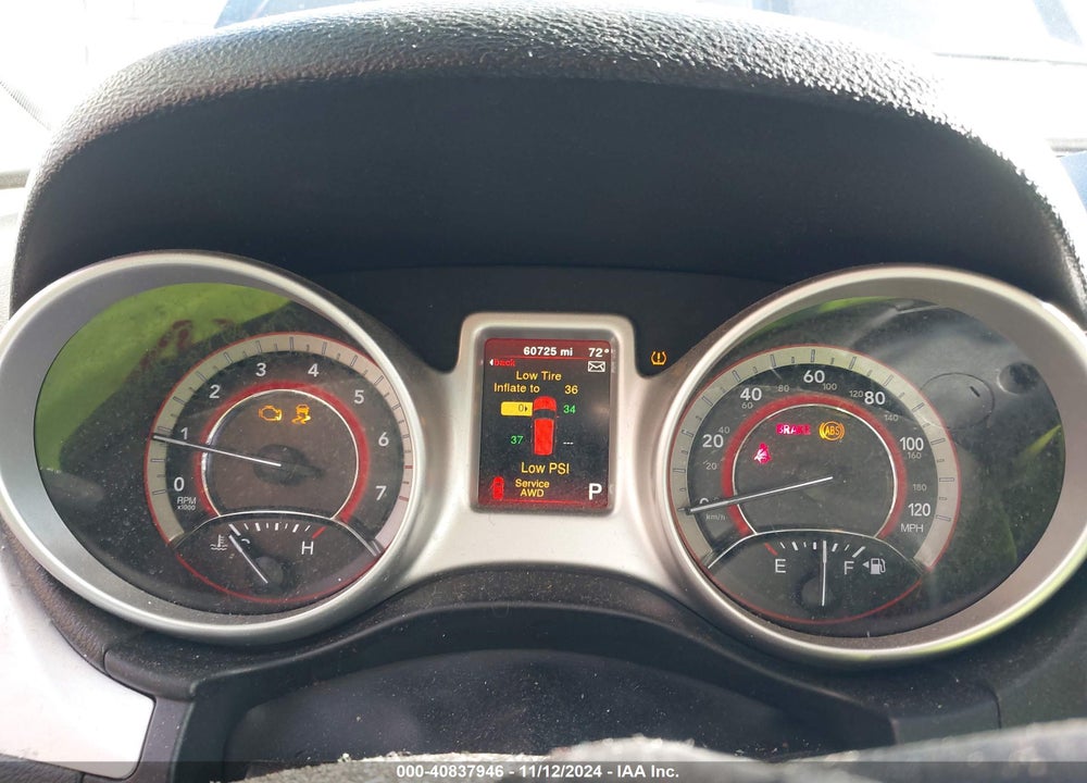 2018 DODGE JOURNEY SE AWD VIN: 3C4PDDAG1JT478065