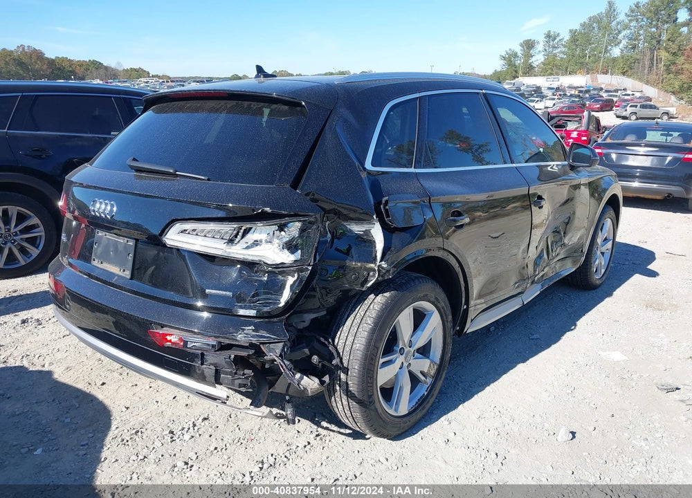 2019 AUDI Q5 45 PREMIUM VIN: WA1ANAFY7K2069651