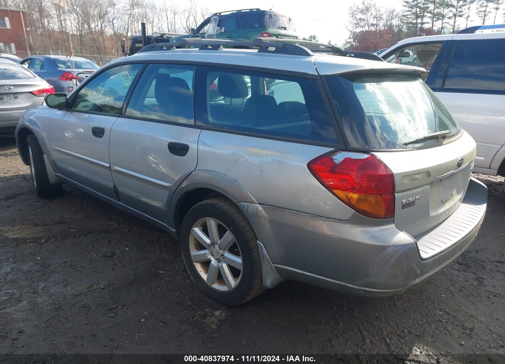 2006 SUBARU OUTBACK VIN: 4S4BP61C167335537