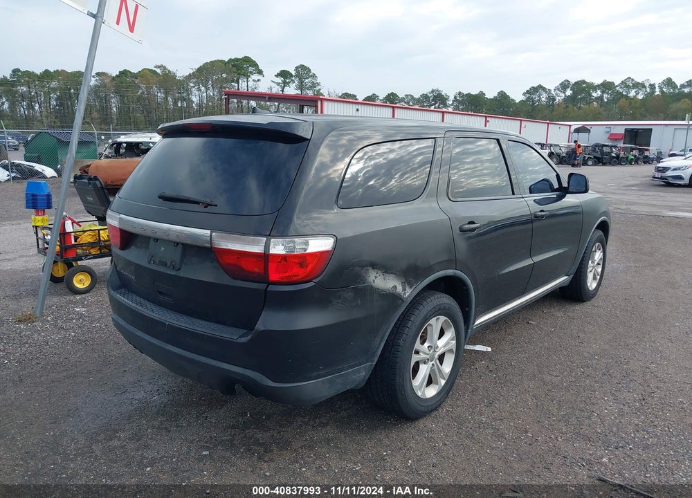 2012 DODGE DURANGO SXT VIN: 1C4RDHAG8CC146705