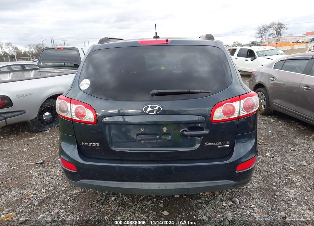 2011 HYUNDAI SANTA FE GLS VIN: 5XYZGDAB8BG015434