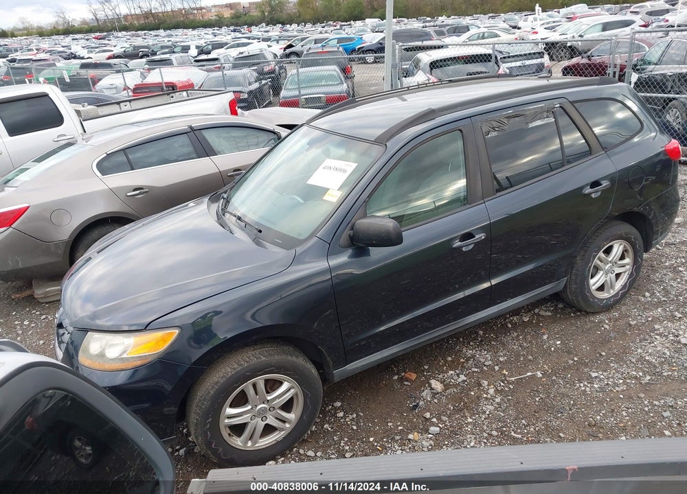 2011 HYUNDAI SANTA FE GLS VIN: 5XYZGDAB8BG015434