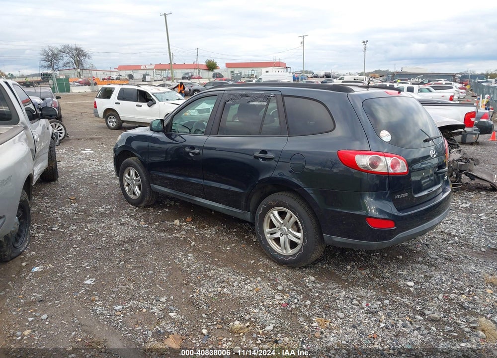 2011 HYUNDAI SANTA FE GLS VIN: 5XYZGDAB8BG015434