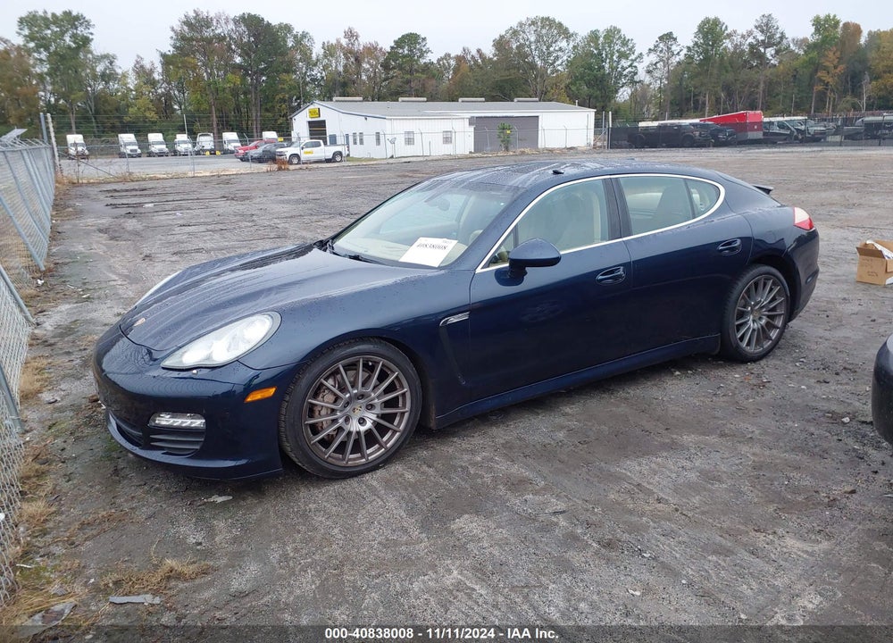 2013 PORSCHE PANAMERA 4S/S VIN: WP0AB2A78DL060909