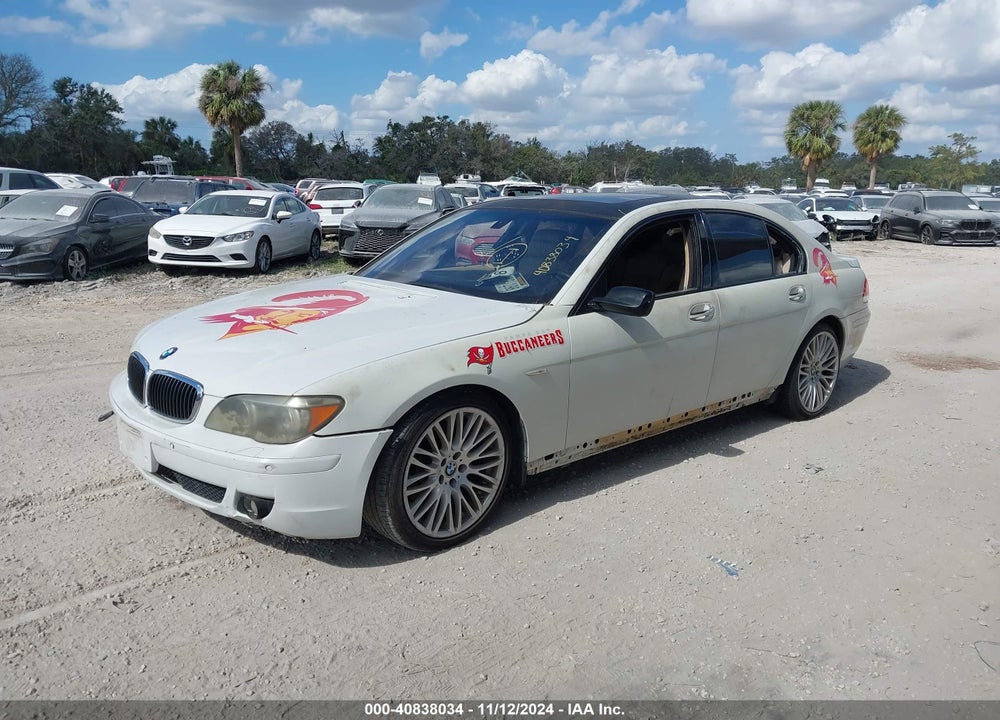 2008 BMW 750I VIN: WBAHL83518DT14287