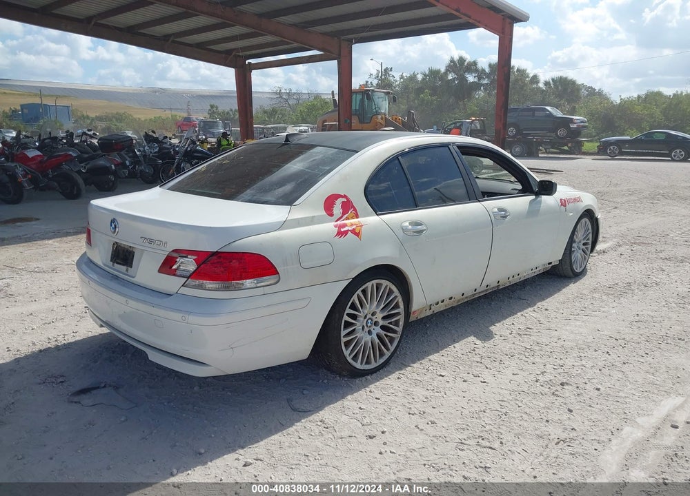 2008 BMW 750I VIN: WBAHL83518DT14287