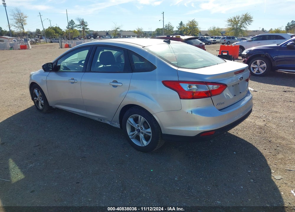 2014 FORD FOCUS SE VIN: 1FADP3F25EL101831
