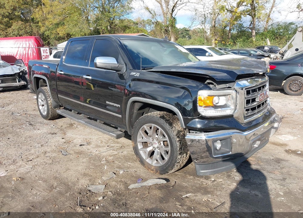 2015 GMC SIERRA 1500 SLT VIN: 3GTU2VEC3FG412039
